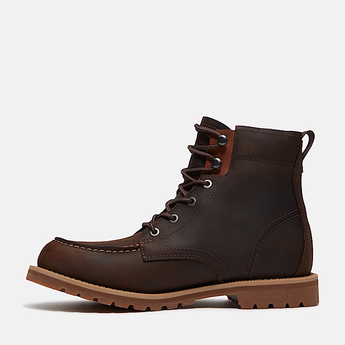 Mens Britton Falls Mid Waterproof Boot TBL Dark Brown FullGrain ALT6
