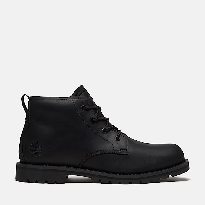 Mens Britton Falls Waterproof Chukka Boot TBL Blackout FullGrain HERO