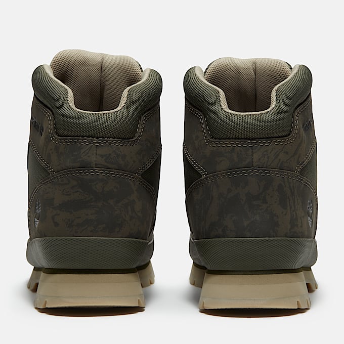 Mens Euro Hiker TBL Dark Green NubuckCamo ALT5