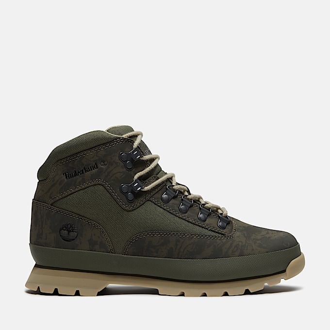 Mens Euro Hiker TBL Dark Green NubuckCamo HERO