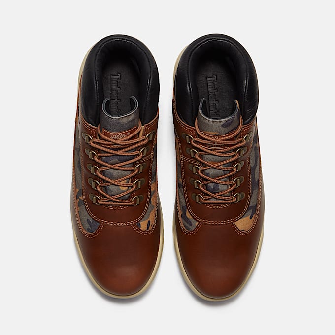 Mens Field Boot with GORETEX Membrane TBL Brown FullGrainCamo ALT2
