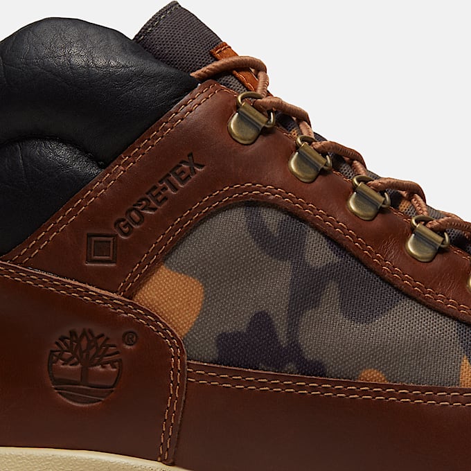 Mens Field Boot with GORETEX Membrane TBL Brown FullGrainCamo ALT7