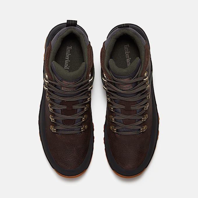 Botas de Hiking Mt Maddsen 20 para Hombre TBL Piel de grano completo marrn oscuro ALT2