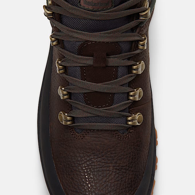 Botas de Hiking Mt Maddsen 20 para Hombre TBL Piel de grano completo marrn oscuro ALT7