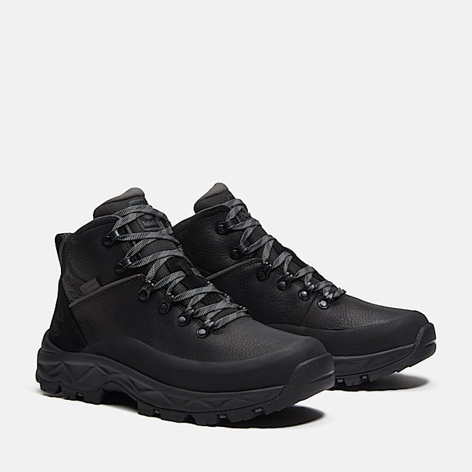 Botas de Hiking Mt Maddsen 20 para Hombre TBL Piel de grano completo negro ALT4