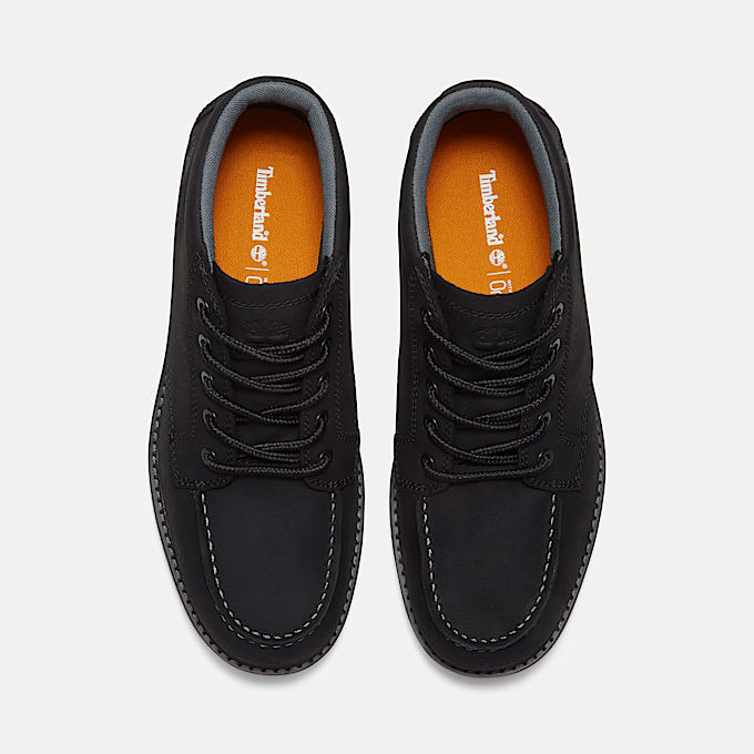 Botas chukka con puntera moc Redwood Edge para Hombre TBL Nobuck negro ALT2