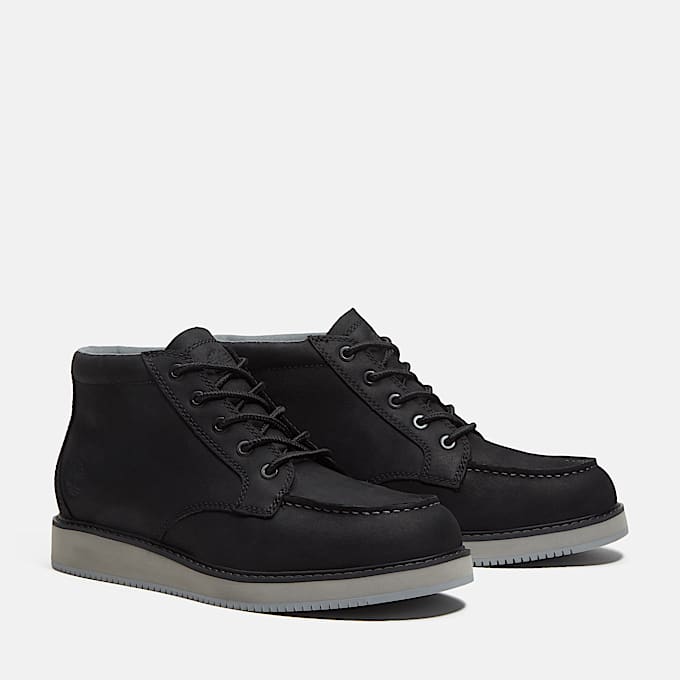 Botas chukka con puntera moc Redwood Edge para Hombre TBL Nobuck negro ALT4