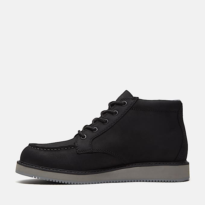 Botas chukka con puntera moc Redwood Edge para Hombre TBL Nobuck negro ALT6