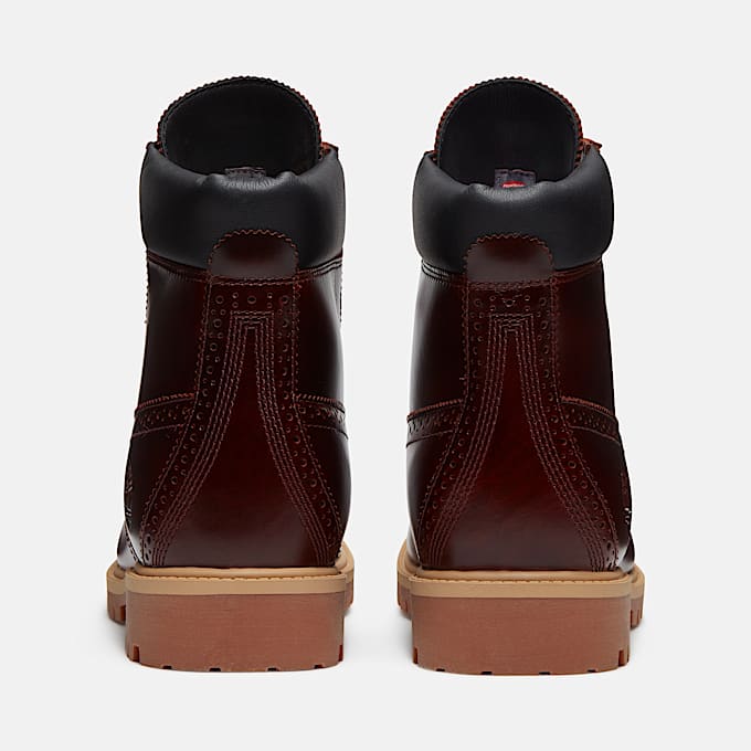 Botas impermeables Timberland Premium de 6 pulgadas para Hombre TBL Piel de grano entero Borgoa ALT5