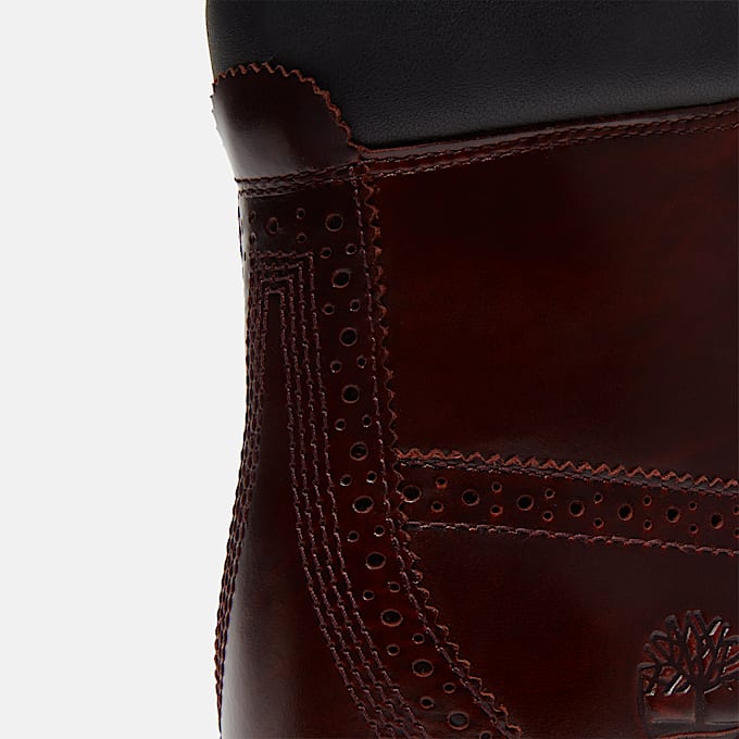 Botas impermeables Timberland Premium de 6 pulgadas para Hombre TBL Piel de grano entero Borgoa ALT7