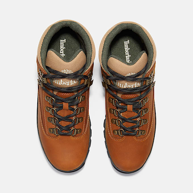 Euro Hiker para Mujer TBL Piel de grano completo color trigo ALT2