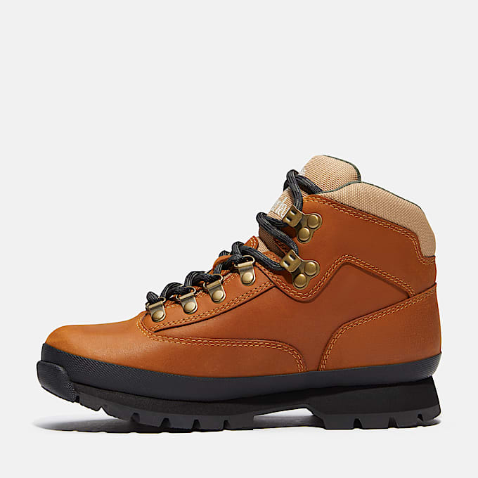 Euro Hiker para Mujer TBL Piel de grano completo color trigo ALT6