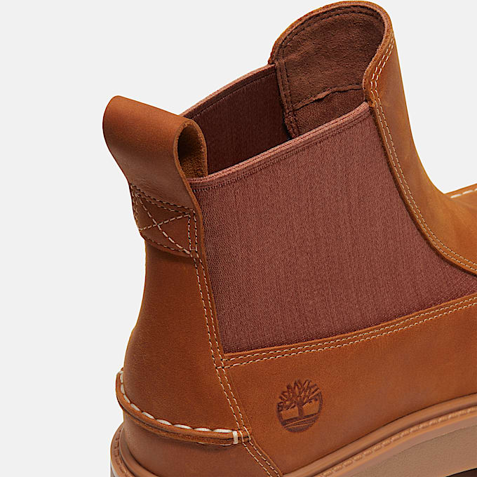 Botas Chelsea con plataforma Stone Street para Mujer TBL Trigo de grano completo ALT7