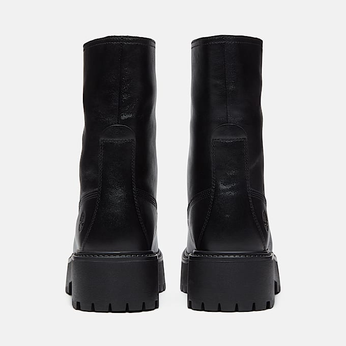 Womens Stone Street Platform Mid Boot TBL Black FullGrain ALT5