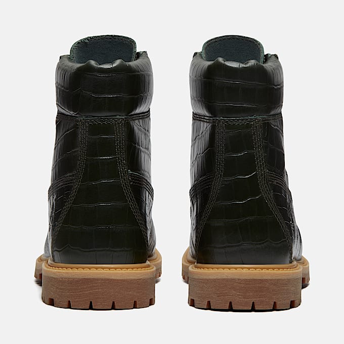 Womens Timberland Premium 6Inch Boot TBL Dark Green FullGrain ALT5