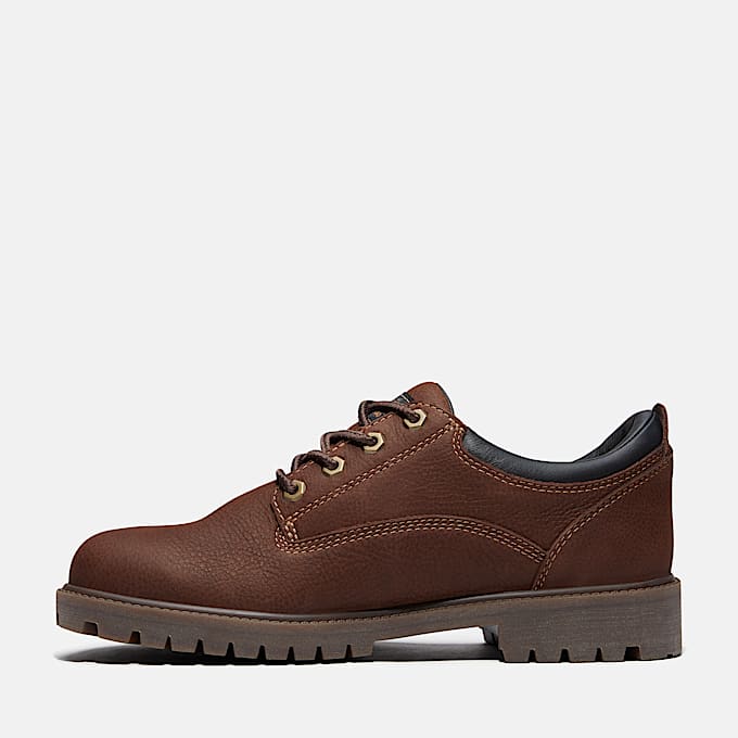 Mens Timberland Heritage Shoe TBL Dark Brown FullGrain ALT6