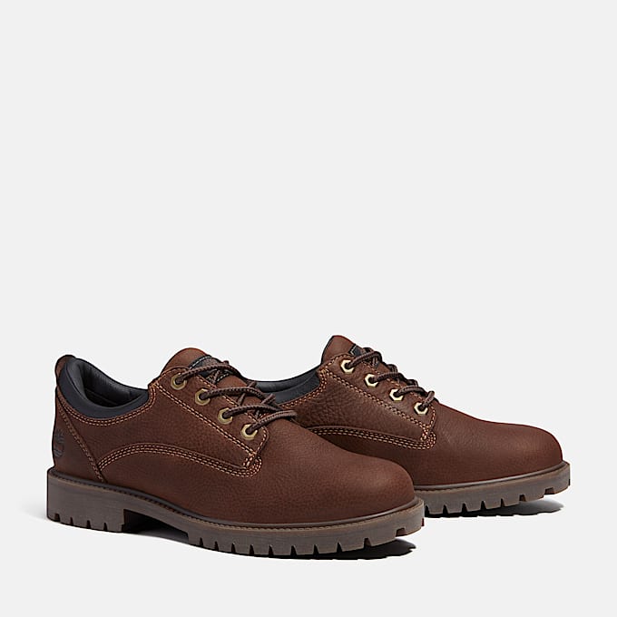 Mens Timberland Heritage Shoe TBL Dark Brown FullGrain ALT4