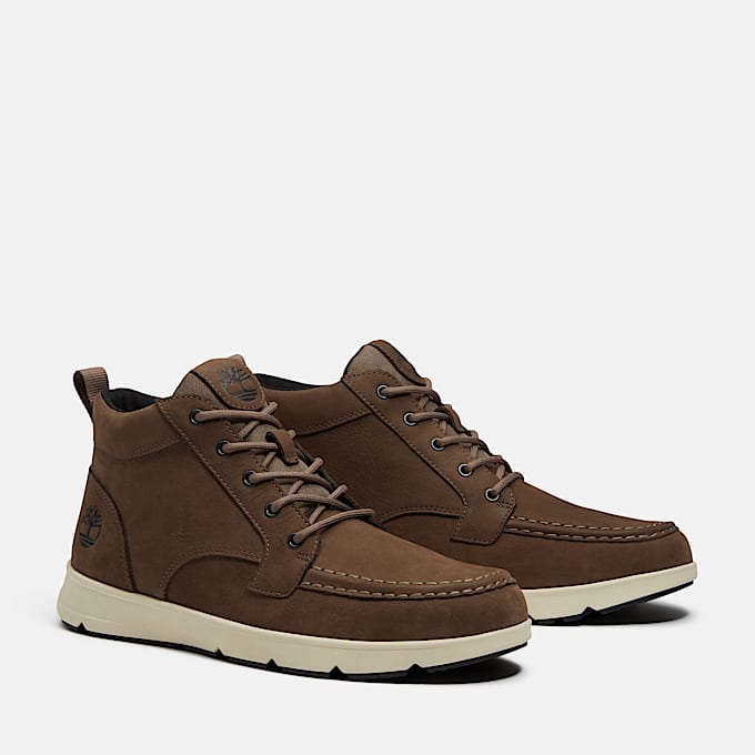 Tenis Parker Street Mid para Hombre TBL Nobuck marrn medio ALT4
