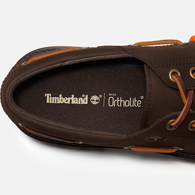 Womens Stone Street Platform Boat Shoe TBL Dark Brown Nubuck ALT7