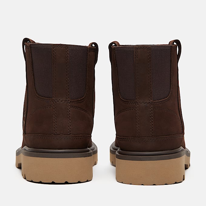 Botas sin agujetas Rowan Way para Mujer TBL Nobuck marrn oscuro ALT5