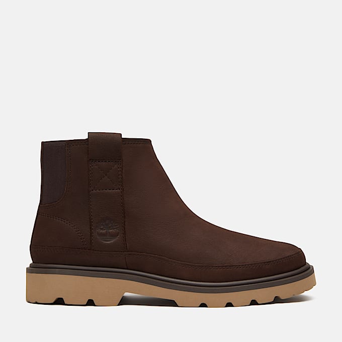 Botas sin agujetas Rowan Way para Mujer TBL Nobuck marrn oscuro HERO