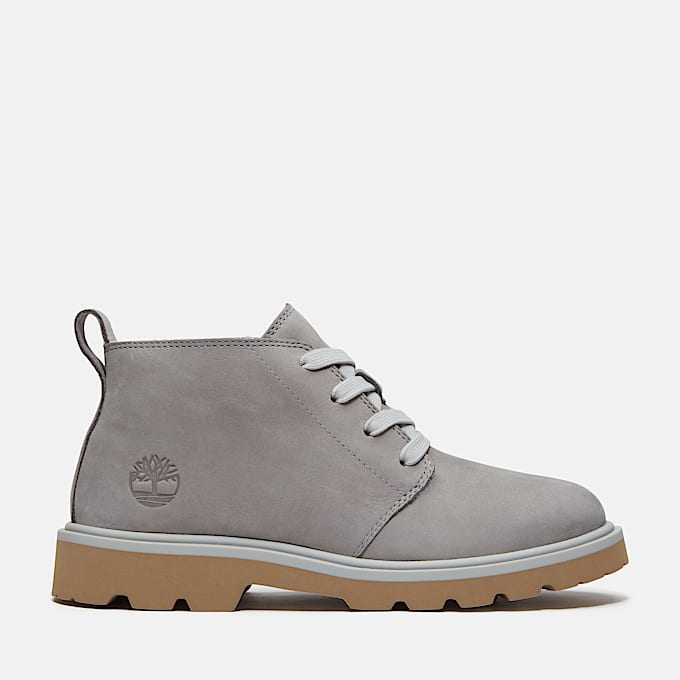 Womens Rowan Way WarmLined Chukka Boot TBL Medium Grey Nubuck HERO