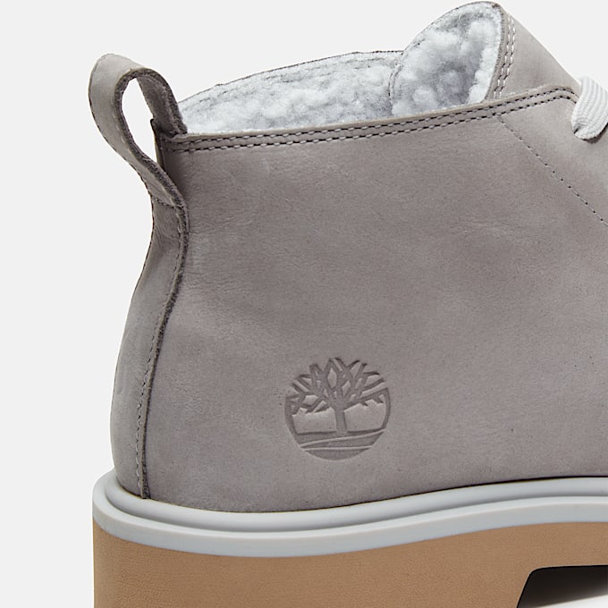 Womens Rowan Way WarmLined Chukka Boot TBL Medium Grey Nubuck ALT7
