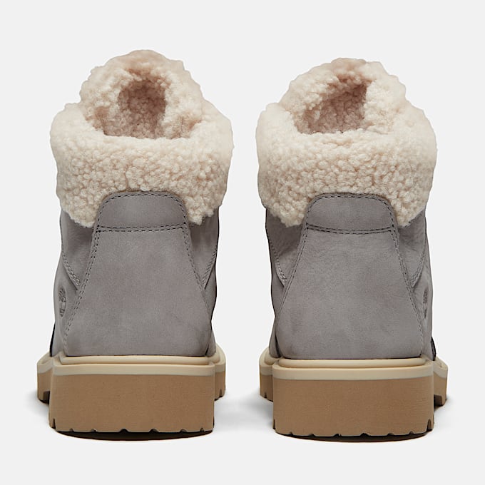 Botas chukka Rowan Way para Mujer TBL Nobuck gris medio ALT5