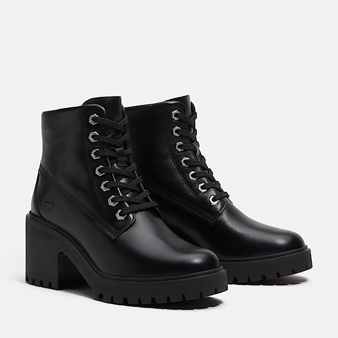Womens Stone Heights Mid Boot TBL Black FullGrain ALT4