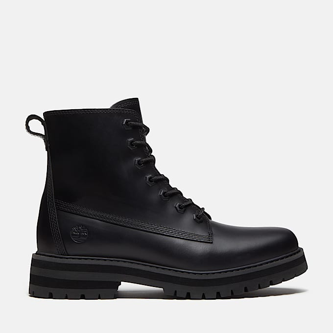Botas Britton Drive para Mujer TBL Piel de grano entero negro HERO