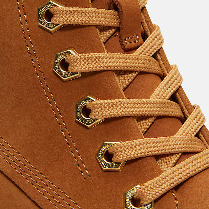 Botas Stone Heights Mid para Mujer TBL Nobuck color trigo ALT8