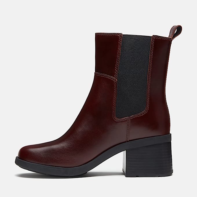 Bottine cambre Bellevaux pour femmes TBL Cuir pleine fleur bourgogne ALT6