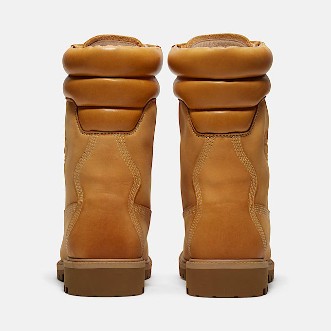 Mens Timberland Heritage Waterproof Super Boot TBL Wheat Nubuck ALT5