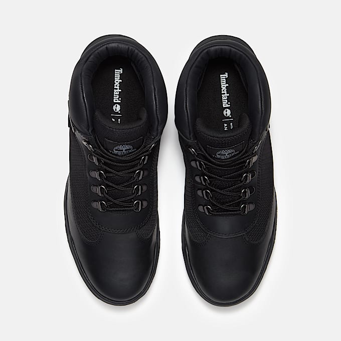 Mens Waterproof Field Boot TBL Black FullGrain ALT2