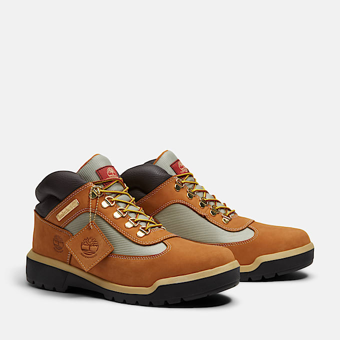 Mens Waterproof Field Boot TBL Wheat Nubuck ALT4