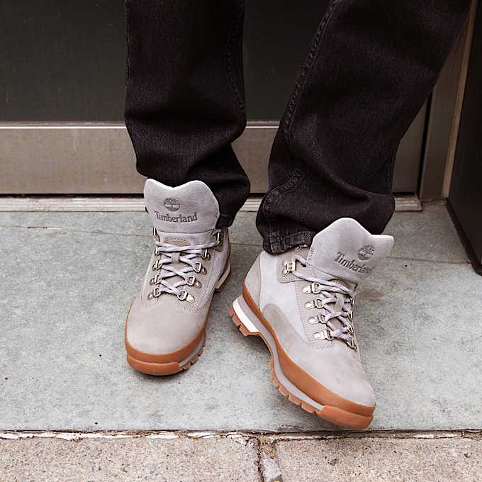 Euro Hiker para Hombre TBL Nobuck gris medio ALTA