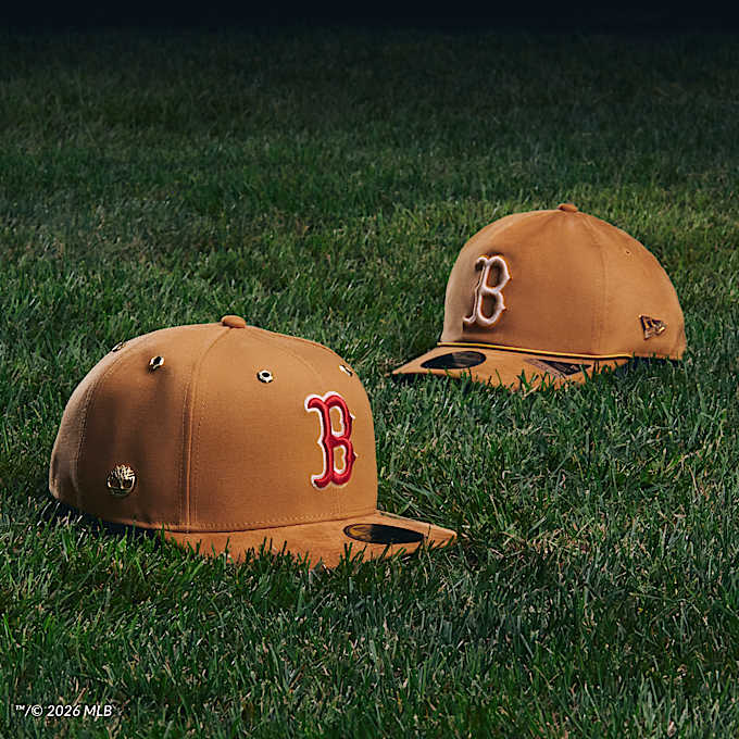 Timberland x New Era Red Sox Adjustable Cap TBL Wheat Red Sox ALTA