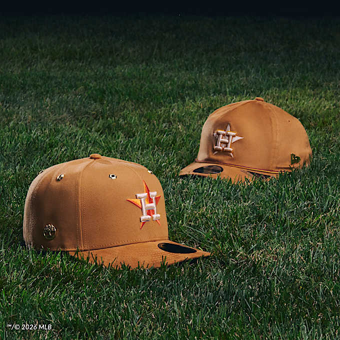 Timberland x New Era Astros Fitted Baseball Cap TBL Wheat Astros ALTA