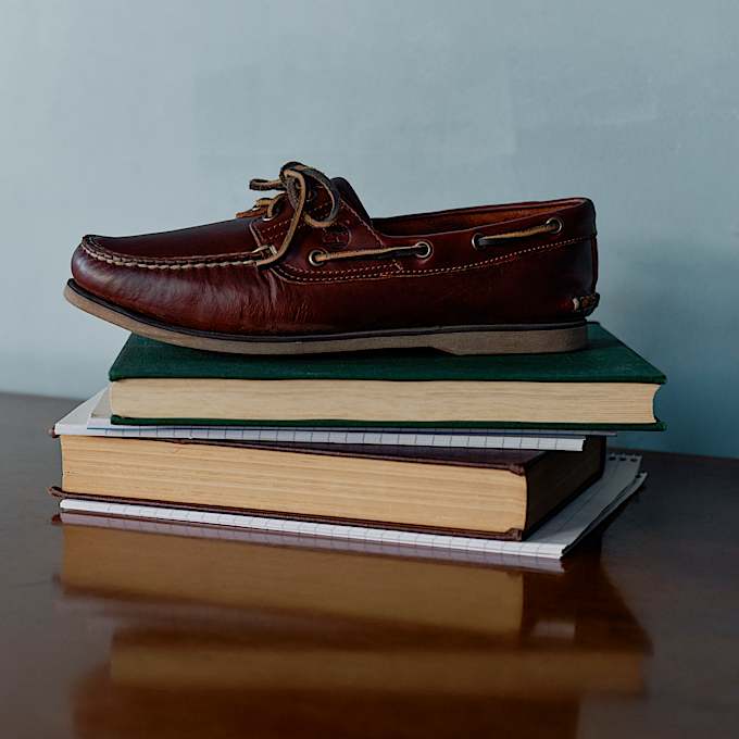 Mens Classic 2Eye Boat Shoe TBL Brown ALTA