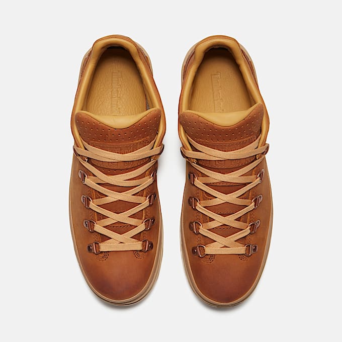 Mens World Hiker Low with GORETEX Membrane TBL Rust Nubuck ALT2