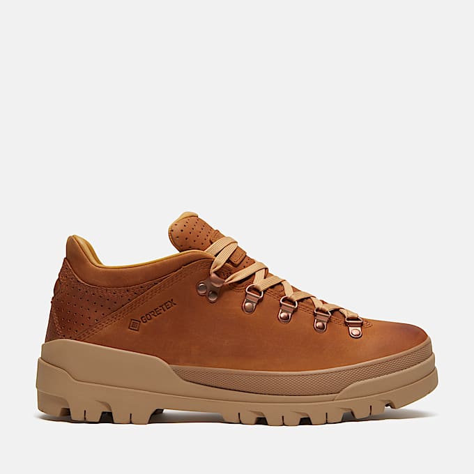 Mens World Hiker Low with GORETEX Membrane TBL Rust Nubuck HERO