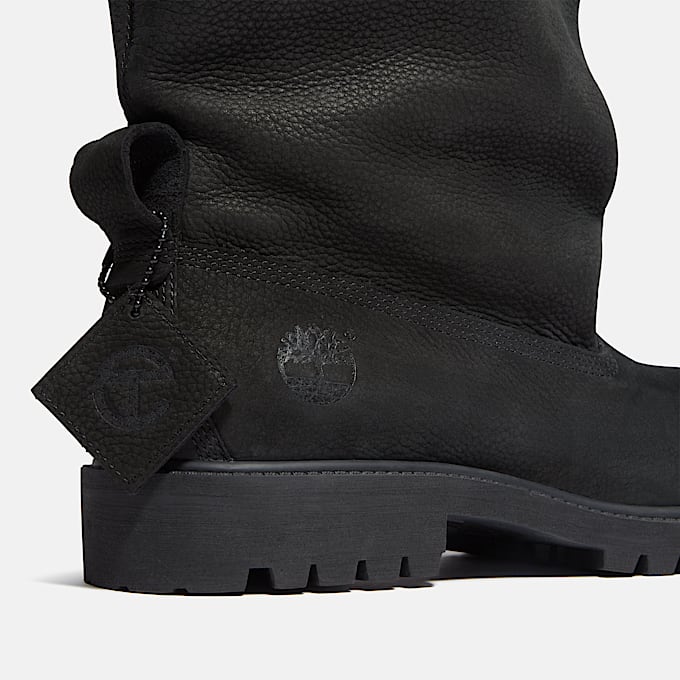 Timberland x TELFAR Premium PullOn Boot TBL Black Nubuck ALT7