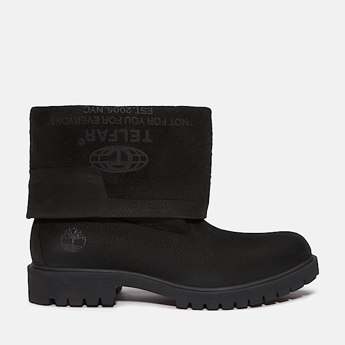 Timberland x TELFAR Premium PullOn Boot TBL Black Nubuck ALT14