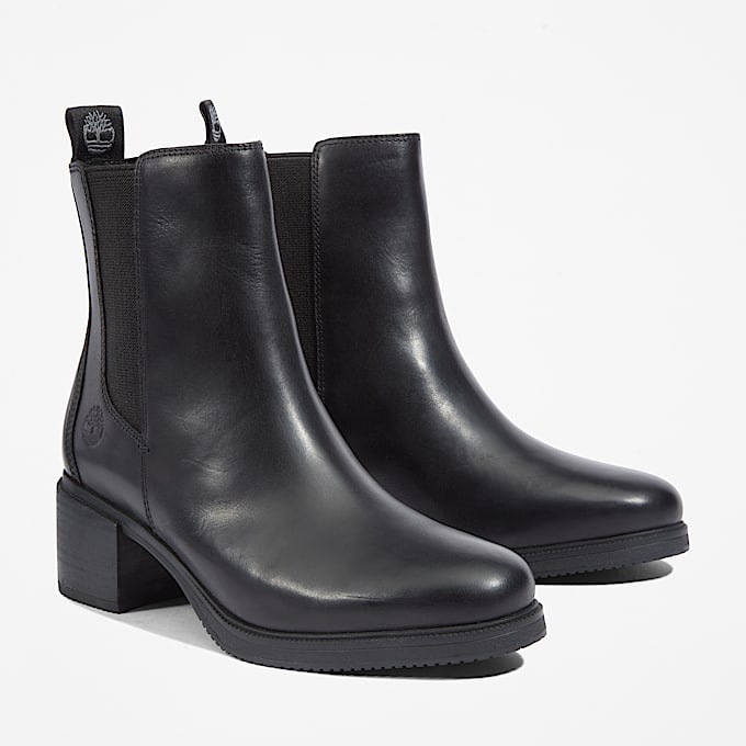 Womens Dalston Vibe Mid Chelsea Boot TBL Jet Black ALT4