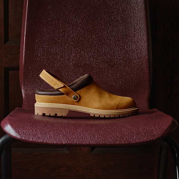 Womens Timberland Premium Convertible Clog TBL Wheat Nubuck ALTC