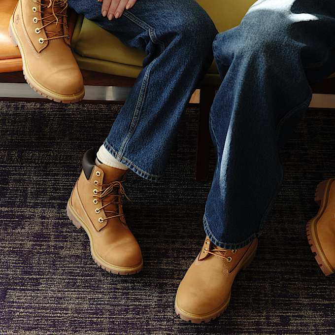 Mens Timberland Premium 6Inch Waterproof Boot TBL Wheat ALTC