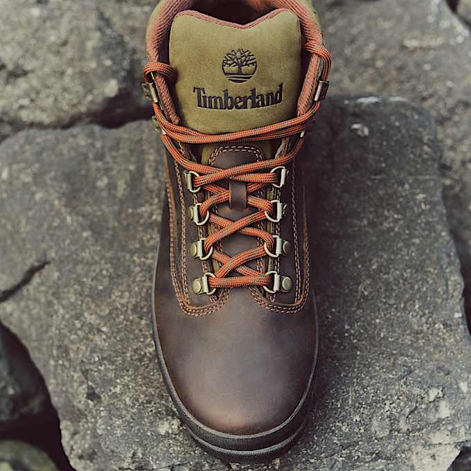 Mens Euro Hiker Leather Boot TBL Brown ALTA
