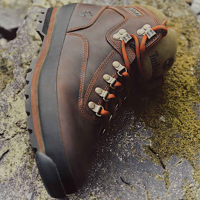 Mens Euro Hiker Leather Boot TBL Brown ALTB