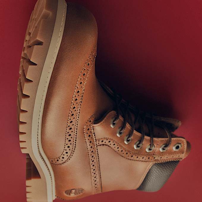 Mens Timberland Premium 6Inch Waterproof Boot TBL Rust FullGrain ALTB