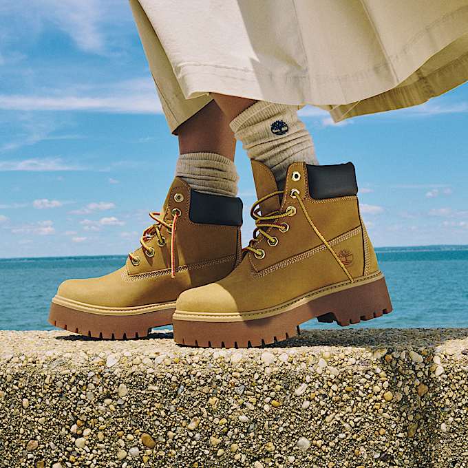 Womens Stone Street 6Inch Waterproof Platform Boot TBL Wheat ALTA